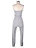 L Space Solid Gray Jumpsuit Size S - photo 2