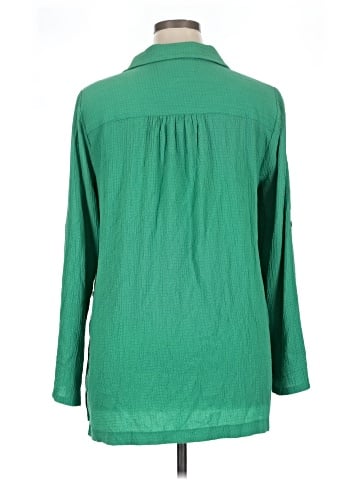 Nina Leonard Long Sleeve Blouse (view 2)