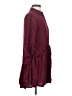 Easel 100% Viscose Burgundy 3/4 Sleeve Top Size EU 36 / US 6 - photo 4