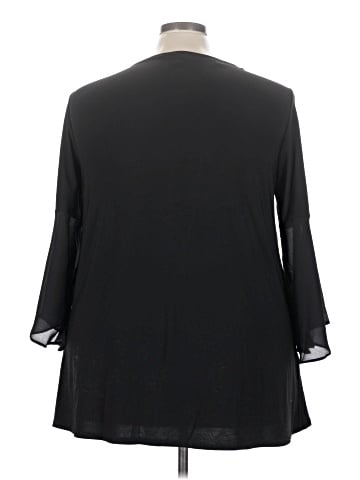 Roz & Ali 3/4 Sleeve Blouse (view 2)