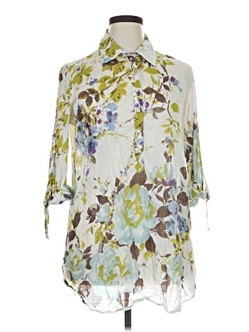 Coldwater Creek 3/4 Sleeve Blouse (view 1)