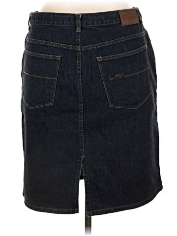 Lauren Jeans Co. Denim Skirt (view 2)
