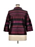 Talbots Burgundy 3/4 Sleeve Button-Down Shirt Size 18 - photo 2