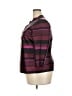 Talbots Burgundy 3/4 Sleeve Button-Down Shirt Size 18 - photo 5