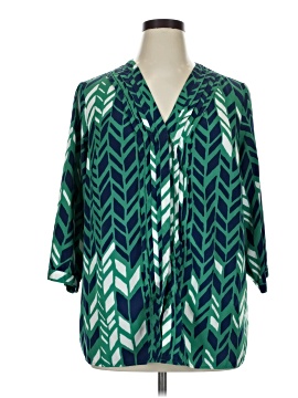 Coldwater Creek 3/4 Sleeve Blouse
