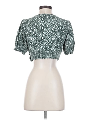 American Eagle Outfitters Short Sleeve Blouse (view 2)