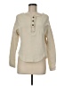 Liv 100% Cotton Ivory Pullover Sweater Size M - photo 1