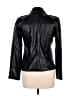 Alfani 100% Leather Black Leather Jacket Size M - photo 2