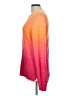Chaps 100% Cotton Tie-dye Pink Pullover Sweater Size L - photo 5