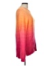 Chaps 100% Cotton Tie-dye Pink Pullover Sweater Size L - photo 4