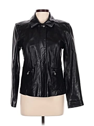 Alfani Leather Jacket (view 1)