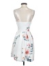 Monteau Floral White Cocktail Dress Size S - photo 2