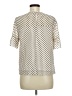 J.Crew Factory Store Polka Dots Ivory Short Sleeve Blouse Size Med Petite - photo 2