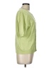 August Silk Green Short Sleeve Top Size L - photo 4