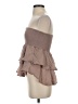 Shein 100% Polyester Brown Sleeveless Top Size 4 - photo 5