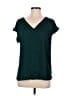 Fortune + Ivy 100% Polyester Green Short Sleeve Blouse Size M - photo 1