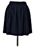 pretty garbage Solid Blue Casual Skirt Size M - photo 1