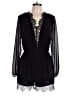 Hommage from Los Angeles 100% Polyester Black Romper Size L - photo 1