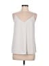 Uniqlo 100% Polyester Ivory Sleeveless Blouse Size M - photo 1