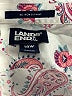 Lands' End 100% Cotton Paisley Ivory Long Sleeve Button-Down Shirt Size 18W - photo 7