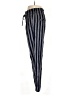 Free People Stripes Blue Silver Casual Pants Size 10 - photo 5