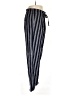 Free People Stripes Blue Silver Casual Pants Size 10 - photo 4