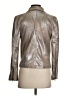 Cupcakes & Cashmere 100% Polyester Metallic Silver Jacket Size XS - photo 2