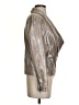 Cupcakes & Cashmere 100% Polyester Metallic Silver Jacket Size XS - photo 4
