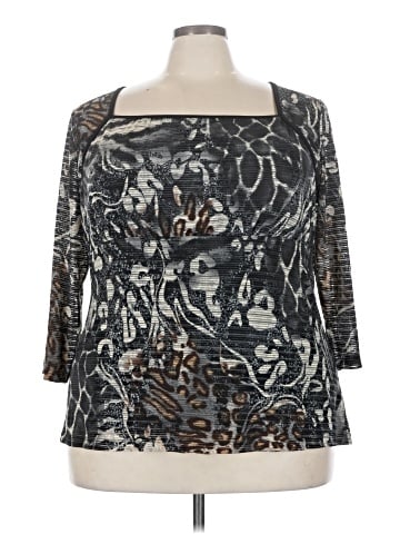 Jaclyn Smith Long Sleeve Blouse (view 1)
