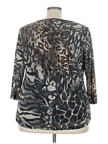 Jaclyn Smith Long Sleeve Blouse (view 2)