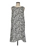 Halogen 100% Polyester Animal Print Ivory Casual Dress Size M - photo 1