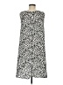 Halogen 100% Polyester Animal Print Ivory Casual Dress Size M - photo 2