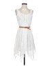 AUW White Casual Dress Size S - photo 1