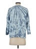 Purejill 100% Cotton Tie-dye Blue Pullover Sweater Size S - photo 2