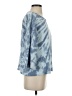 Purejill 100% Cotton Tie-dye Blue Pullover Sweater Size S - photo 4