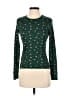 American Eagle Outfitters Stars Green Pullover Sweater Size S - photo 1