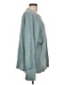 Anrabess 100% Polyester Solid Teal Pullover Sweater Size L - photo 4