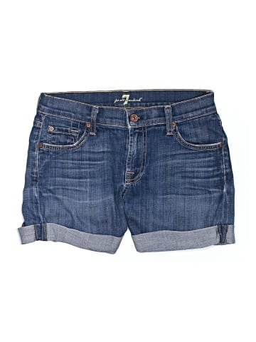 7 For All Mankind Denim Shorts (view 1)