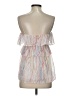 Julie Brown 100% Polyester White Sleeveless Blouse Size S - photo 2