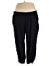 Old Navy Solid Black Linen Pants Size XXL - photo 1