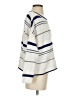 Lou & Grey Stripes White Pullover Sweater Size S - photo 4