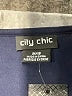 City Chic Solid Blue Casual Dress Size 18 Plus (M) - photo 7