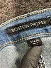Boston Proper Stripes Blue Jeans Size 30 waist - photo 7