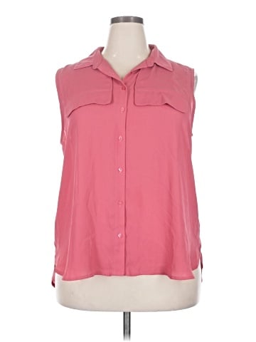 Worthington Sleeveless Blouse (view 1)