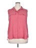 Worthington 100% Polyester Pink Sleeveless Blouse Size XXL - photo 1