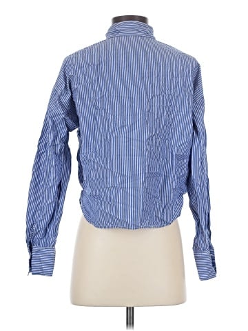 Ann Taylor LOFT Long Sleeve Button-Down Shirt (view 2)