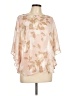 Ruby Rd. 100% Polyester Pink 3/4 Sleeve Blouse Size L - photo 1