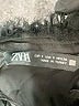 Zara 100% Polyurethane Black Sleeveless Blouse Size S - photo 7