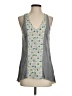 Porridge Gray Sleeveless Blouse Size Sm (1) - photo 1
