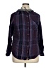 Mudd Plaid Purple Long Sleeve Button-Down Shirt Size XL - photo 1